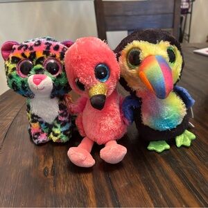 Vibrant Plush Beanie Boo’s TY Collection with tags
